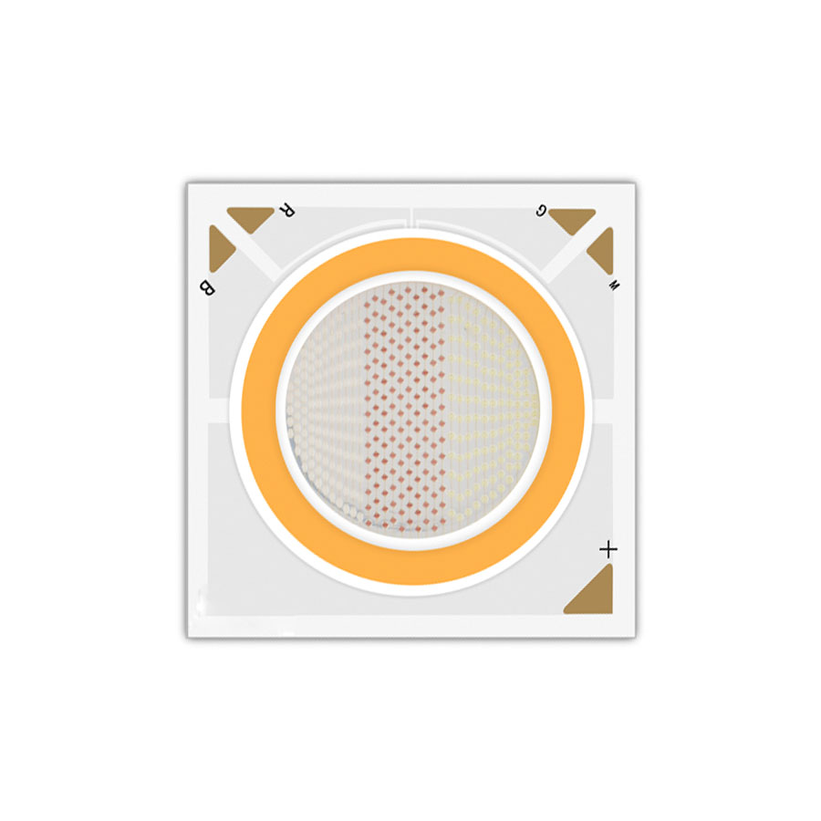 RGBW COB光源 五色COB灯珠 180W摄影灯舞台灯光源 可定做颜色功率(图1)