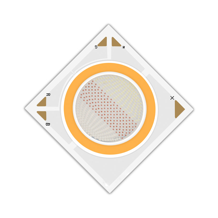 RGBW COB光源 五色COB灯珠 180W摄影灯舞台灯光源 可定做颜色功率(图2)