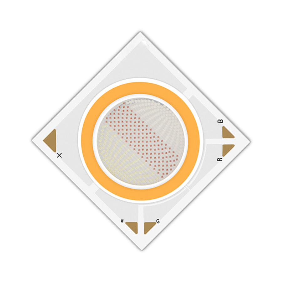 RGBW COB光源 五色COB灯珠 180W摄影灯舞台灯光源 可定做颜色功率(图4)