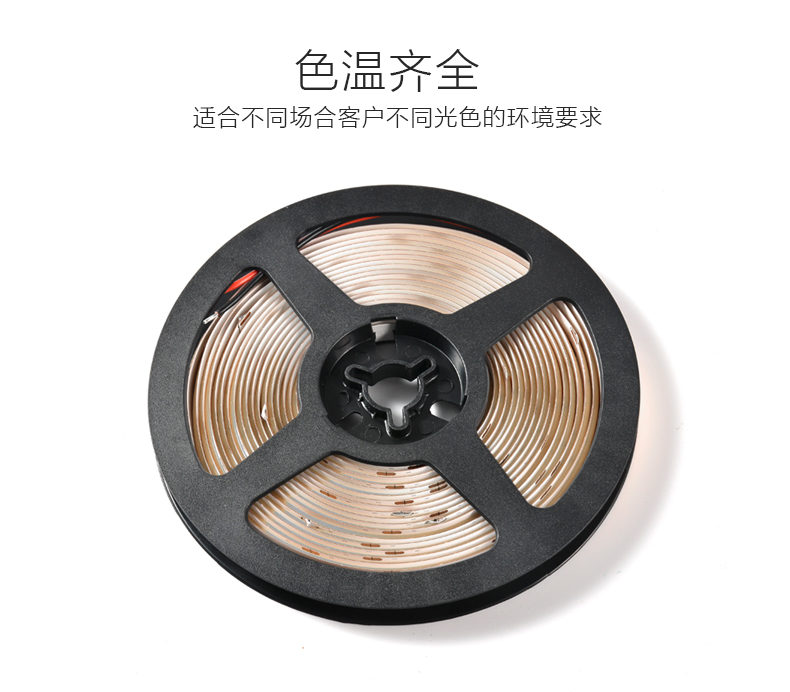 RGB COB灯带 10mm 20W/M 840珠/M(图2)