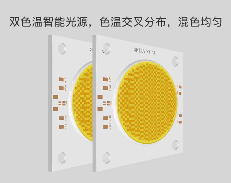 7878基板  COB双色温光源  大功率650W+650W(图4)