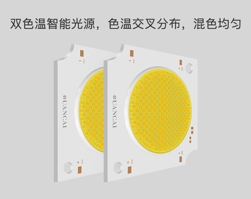 6060基板  COB双色温光源  大功率480W+480W(图4)