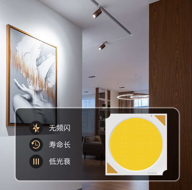 旋彩COB光源   1919/17    Ra>98(图2)